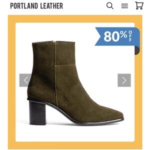 New Portland Leather Boots - Sz 5.5